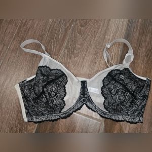 HSIA BRA SZ 40DDD LACE SHEER